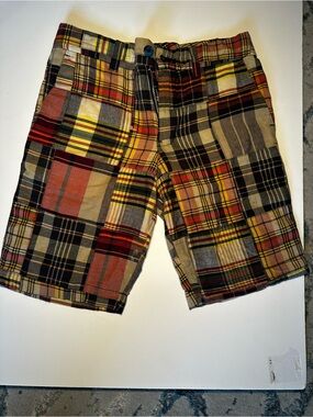 Polo by Ralph Lauren Multicolor Plaid Patchwork Shorts